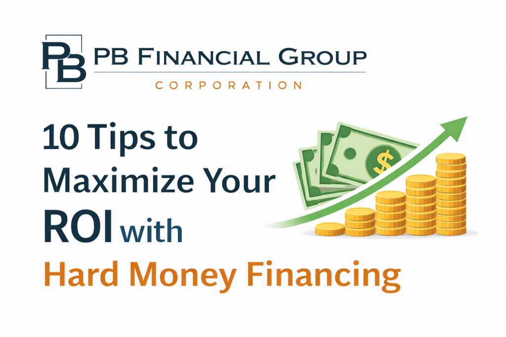 ROI with Hard Money Financing tips