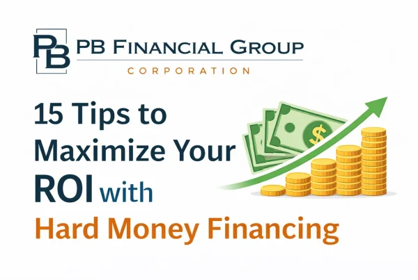 ROI with Hard Money Financing tips